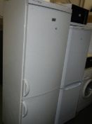 A Zanussi fridge freezer.