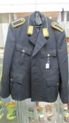 A circa 1960's military dress uniform jacket.