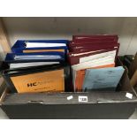 A quantity of air travel ephemera including heavy lift cargo airlines A300 manuals set & Channel