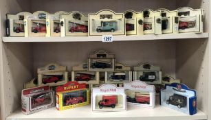 A quantity of boxed Die cast cars,