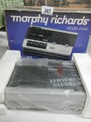An unused Murphy Richards C440 cassette recorder still in original packaging.