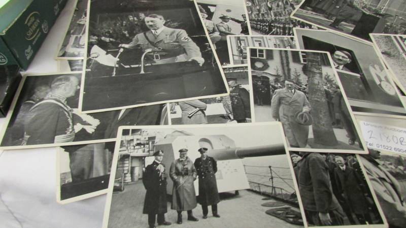 Approximately 40 Hitler propaganda pictures 1936 - 1944. - Image 3 of 6