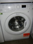 A Hotpoint washing machine.