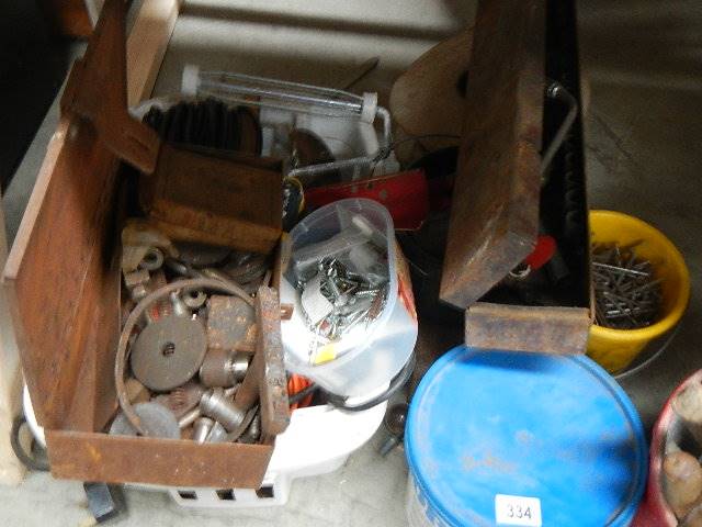 Buckets of tools, nails, screws etc. - Image 2 of 4