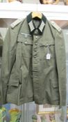 A Nazi style military jacket, no labels.