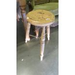A three legged stool.