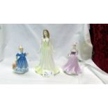 Two Royal Doulton figures - 'A Posy for You' HN3606, 'The Gemstones Collection, June,