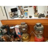 A selection of Tilley lamps etc.