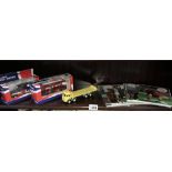 2 boxed corgi vehicles,