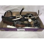A mixed lot of ladies & gent's wristwatches