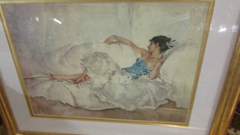 A set of four framed and glazed Russell Flint prints. - Image 5 of 5