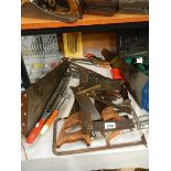 A good lot of interesting wood working tools.