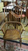 A Windsor chair.