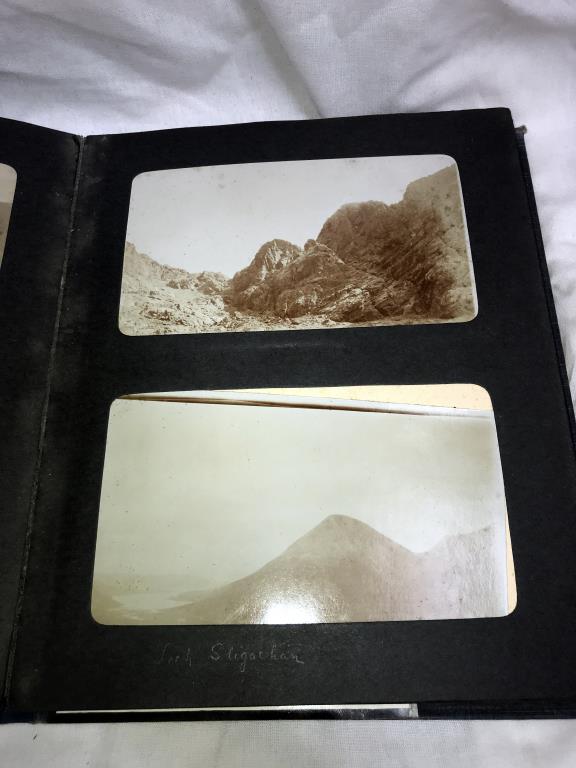 A box of old sepia photographs including albums & postcards - Image 9 of 9