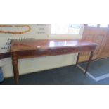 A console table. ****Condition report**** 138cm x 41cm x height 68.
