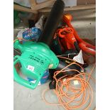 A quantity of electric strimmers etc.