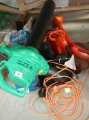 A quantity of electric strimmers etc.