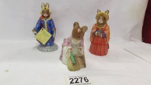 Two boxed Royal Doulton Bunnikins - Queen Guinevere and Catherine of Aragon together with a Beswick