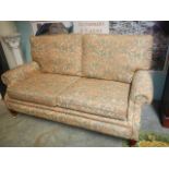 A two seater sofa.