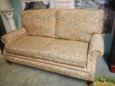 A two seater sofa.