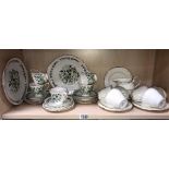 A Colclough 20 piece tea set (5 cups & saucers) & a Duchess 13 piece part tea set