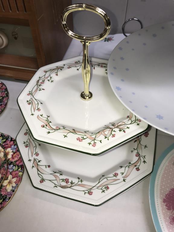 5 cake stands, including Port Meirion, Disney, Jonhson Brothers etc. - Image 5 of 5