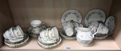 A Duchess 19 piece tea set (only 5 saucers) & a 19 piece Duchess tea set (5 cups)