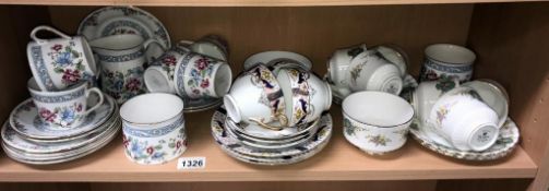 A 12 piece Royal Stafford part tea set,