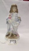 A limited edition Royal Worcester figurine by Sheila Marshall, 3788/9500.