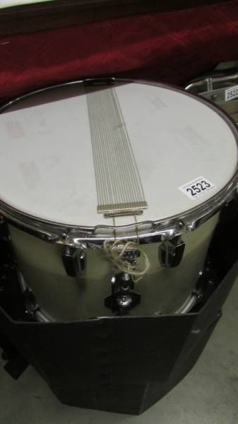 A small snare drum, Everplay heads, Beverley B & H "white".