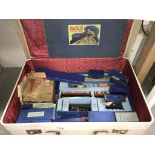 A boxed Hornby EDP11 passenger train set, silver king and quantity of goods wagons,