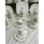 Approximately 30 pieces of Tuscan fine bone china tea ware.
