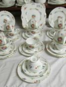 Approximately 30 pieces of Tuscan fine bone china tea ware.