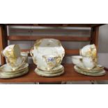 Twenty pieces of Royal Stafford Tea ware (missing one teacup).