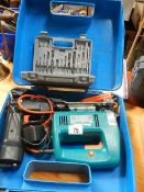 A Black and Decker jig saw etc.