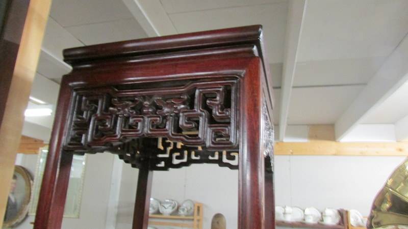 A Chinese style plant stand. - Image 2 of 2