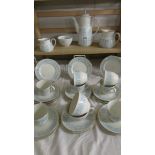 Approximately 30 pieces of Royal Doulton "Hampton Court" pattern tea ware.