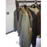 A quantity of vintage 2 piece suits/blazers.courdroy jackets etc. Brands Brook Taverner etc.
