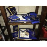 A quantity of masonic regalia