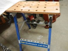 A good wood working bench.