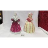 A Coalport Ladies of Fashion figurine 'Norma' and a pre war 1939 - 40 Katzhutt Hertwig art deco