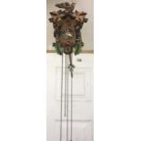A Black forest cuckoo clock ****Condition report**** In working order and in good
