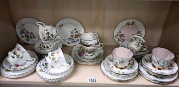 A 20 piece Royal Albert tea set (only 3 cups),