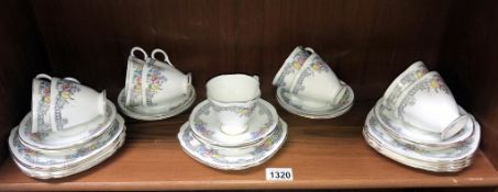 A Windsor 29 piece tea set