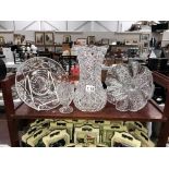 A fabulous lot including glass case, cake stand,