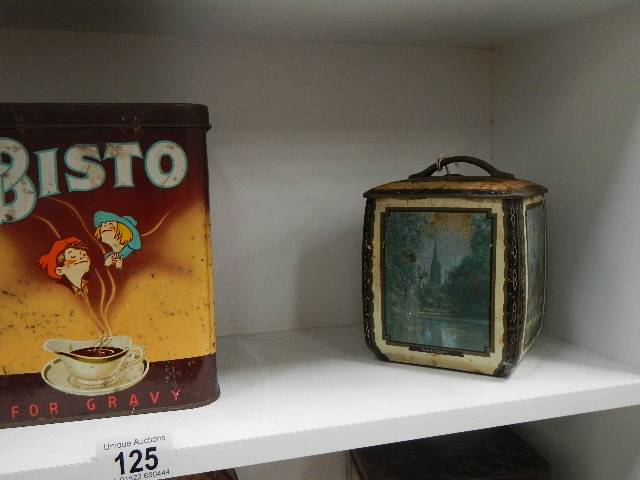 A good selection of old collector's tins. - Image 2 of 4