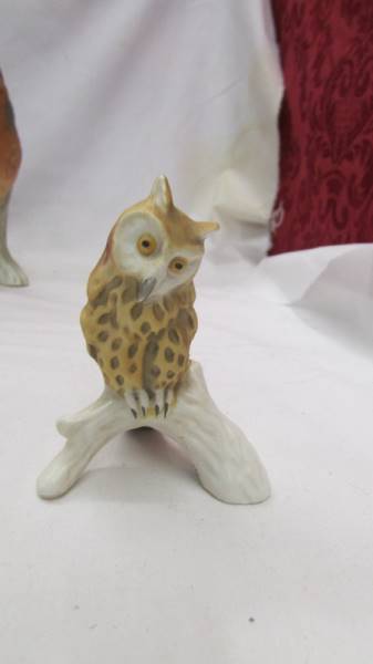 Five Goebel bird figures including 2 owls. - Image 5 of 6