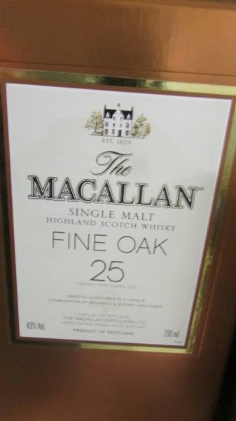 Five boxed bottles of Scotch whisky - Macallan 25 yr, Macallan 18 yr, Johnnie Walker Blue Label, - Image 2 of 24