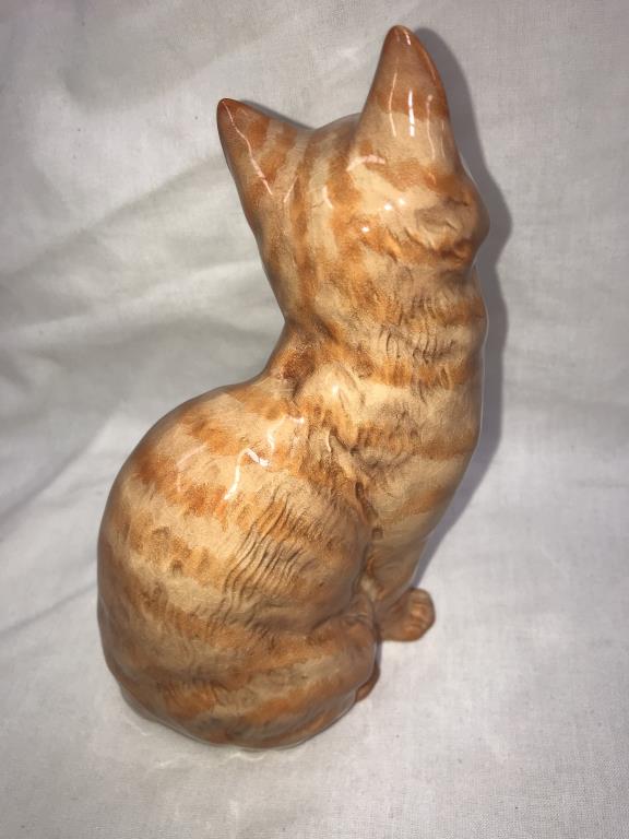 A Beswick ginger cat - Image 2 of 3