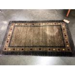 A handmade Indian rug from the Plantation Rug Co.